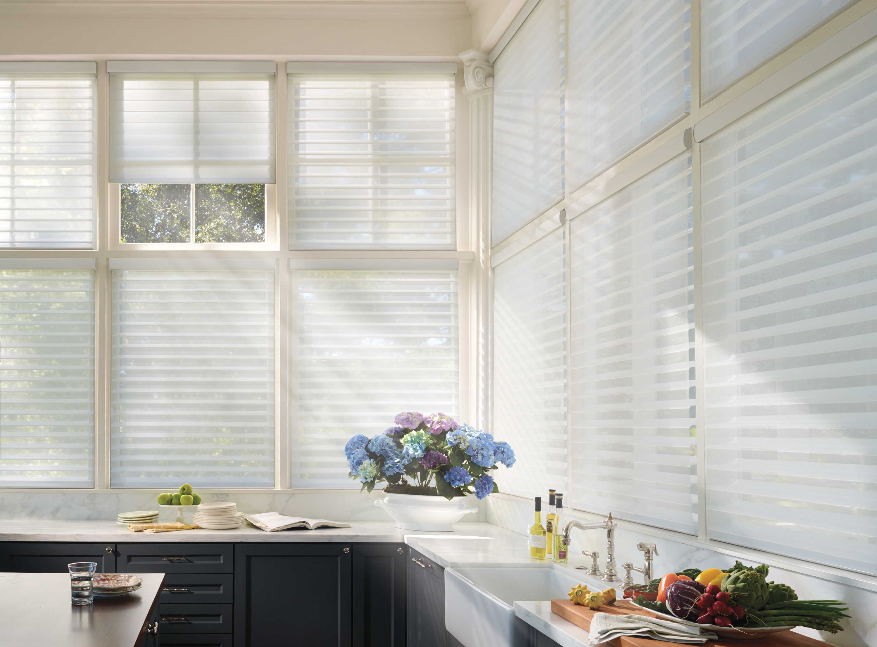 Hunter Douglas Silhouette Shades for Kitchens Near Fairfield and Fremont, California (CA)