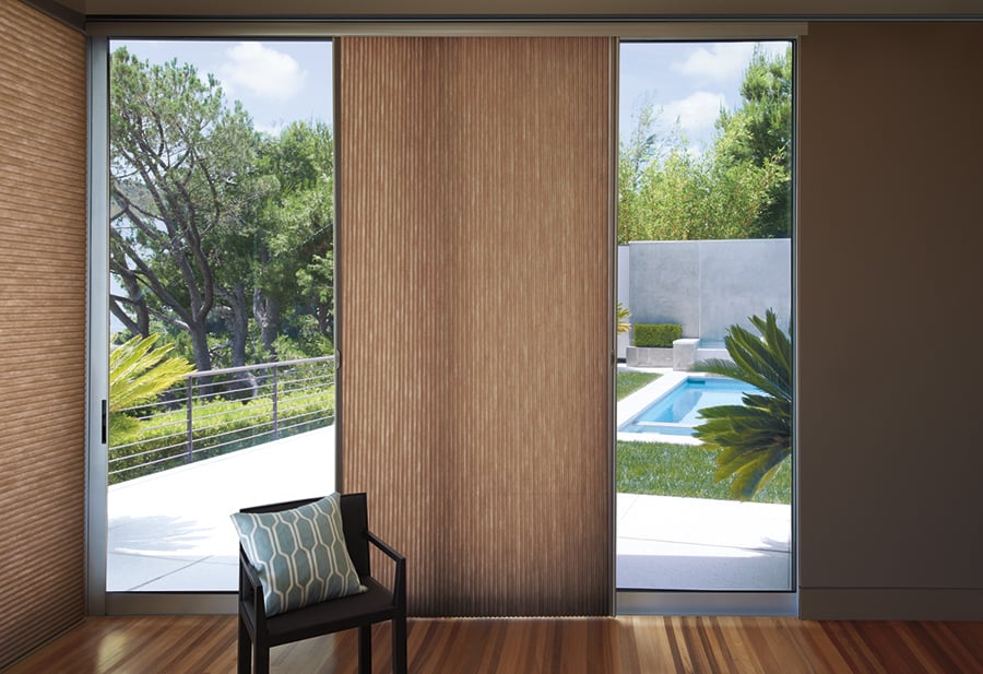 Adding honeycomb shades to your home near Fremont, California (CA) to add energy efficiency.