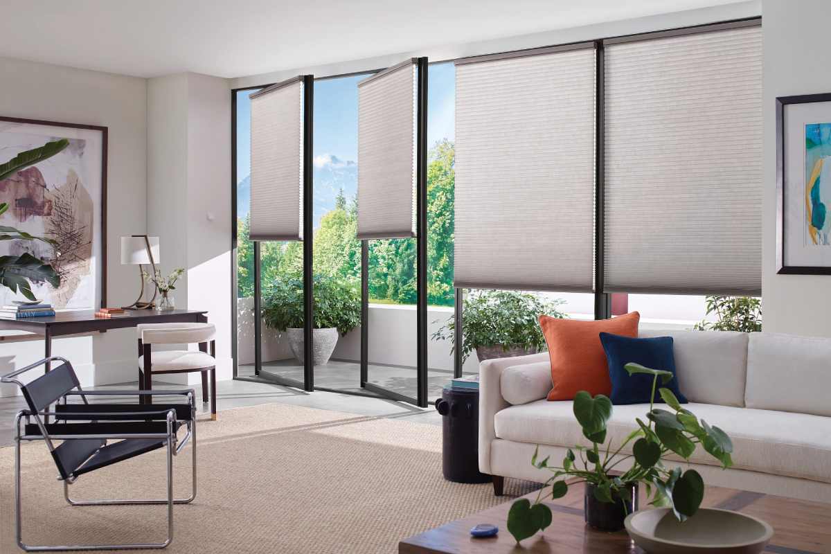 Hunter Douglas Duette® Cellular Shades with UltraGlide® near Fairfield and Fremont, California (CA)